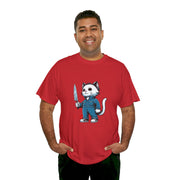 Horror Movie Cats Unisex Heavy Cotton Tee