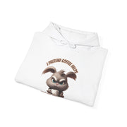 I Pretend that Coffee Helps Unisex Heavy Blend™ Hooded Sweatshirt