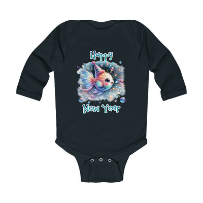 New Year Infant Long Sleeve Bodysuit