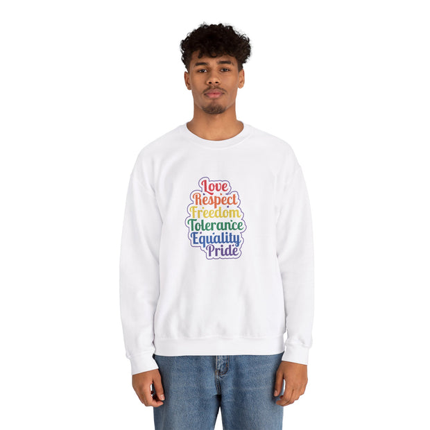 Love Respect Freedom Unisex Heavy Blend™ Crewneck Sweatshirt
