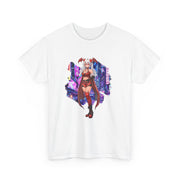Anime Female Demon Unisex Heavy Cotton Tee