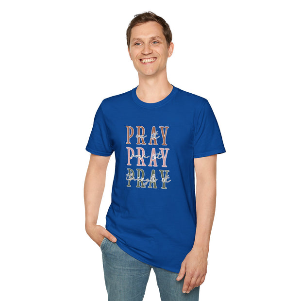 Pray Unisex Softstyle T-Shirt