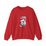 Christmas cat Unisex Heavy Blend™ Crewneck Sweatshirt