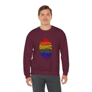 Pride Fingerprint Unisex Heavy Blend™ Crewneck Sweatshirt