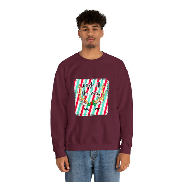 Reindeer Unisex Heavy Blend™ Crewneck Sweatshirt