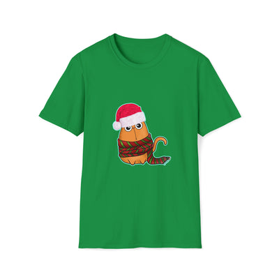 Christmas Cat Unisex Softstyle T-Shirt