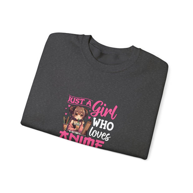 Just a Girl Unisex Heavy Blend™ Crewneck Sweatshirt