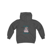 Busy Gaming Unicorn Youth Heavy Blend Hooded Sweatshirt