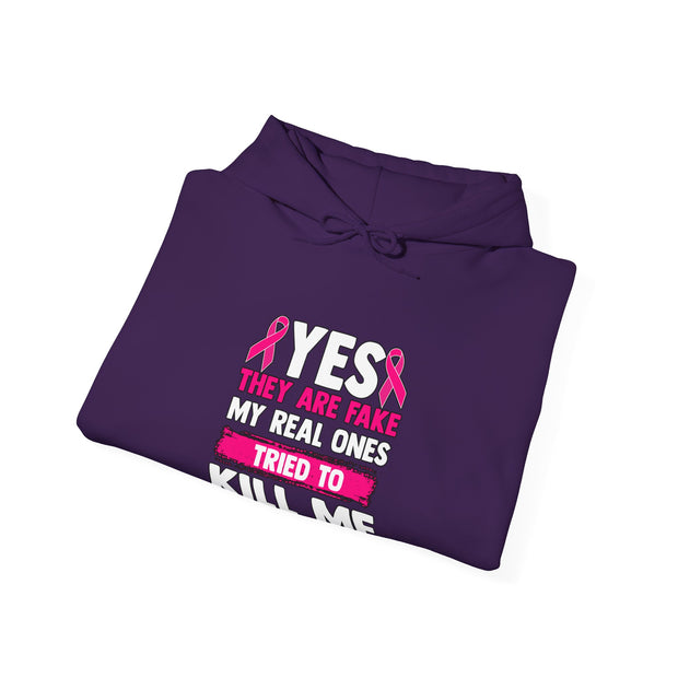 Yes These Are Fake Unisex Heavy Blend™ Hooded Sweatshirt