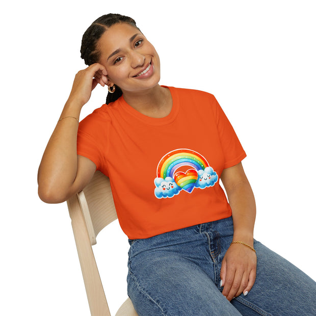 Rainbow Love Unisex Softstyle T-Shirt
