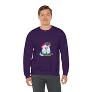 Christmas cat Unisex Heavy Blend™ Crewneck Sweatshirt