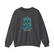 In this Family Support Unisex Heavy Blend™ Crewneck Sweatshirt