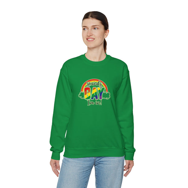 Sounds Gay Unisex Heavy Blend™ Crewneck Sweatshirt