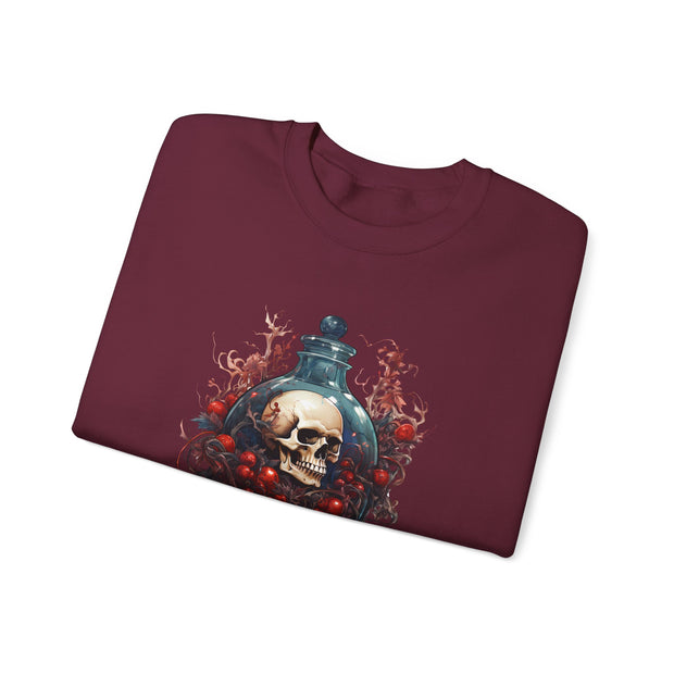 Bottled Skull Unisex Heavy Blend™ Crewneck Sweatshirt