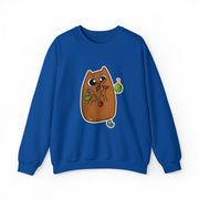 Christmas cat Unisex Heavy Blend™ Crewneck Sweatshirt