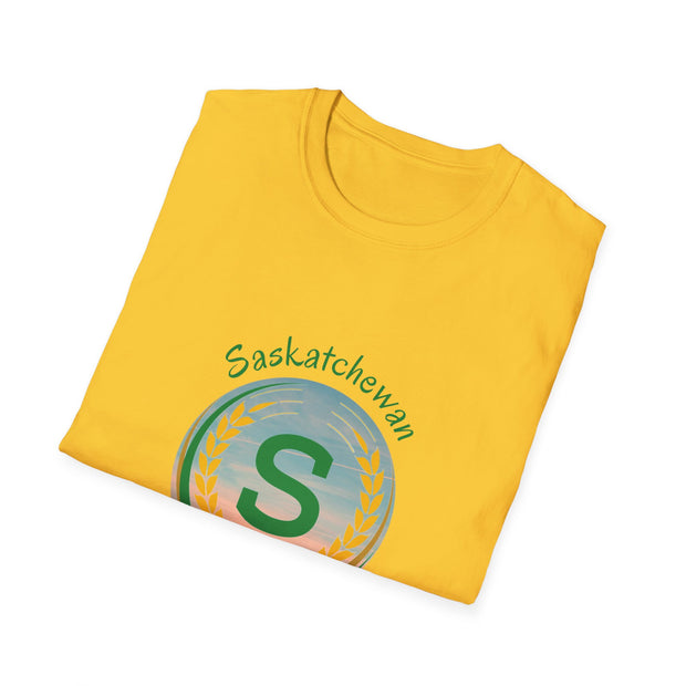 Saskatchewan Born & Raised Unisex Softstyle T-Shirt