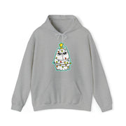 Christmas Cat Unisex Heavy Blend™ Hooded Sweatshirt