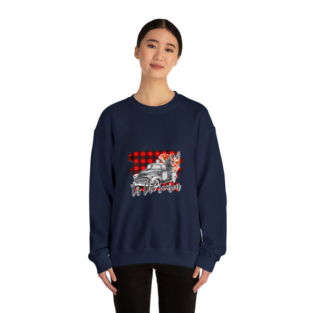 Christmas truck Unisex Heavy Blend™ Crewneck Sweatshirt