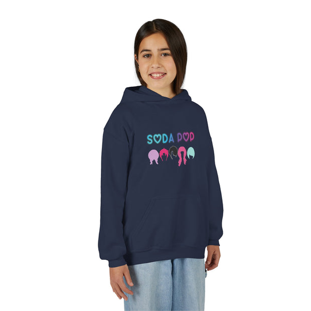 Youth Hoodie with Colorful Design - Perfect for Kids, Birthday Gifts, Casual Wear, Summer Parties, Cool Vibes, Fun Style