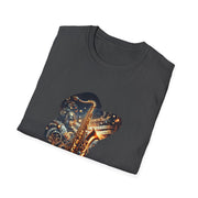 Saxophone Unisex Softstyle T-Shirt