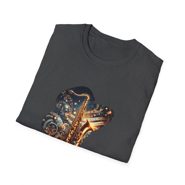 Saxophone Unisex Softstyle T-Shirt