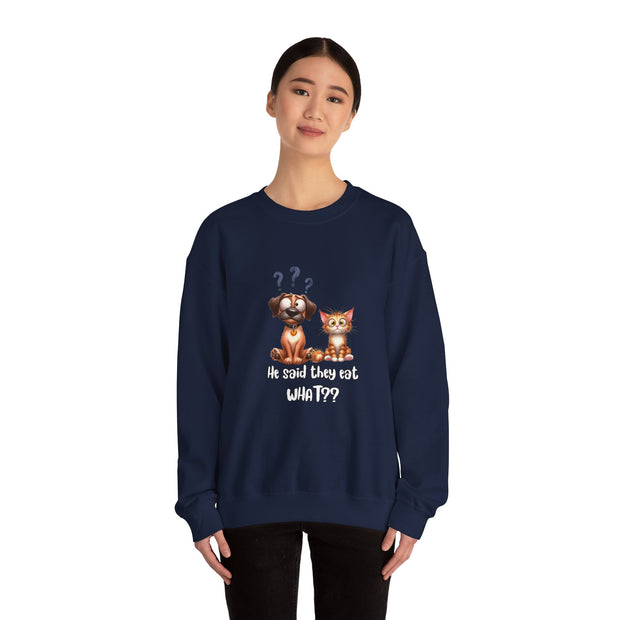 They Eat What Unisex Heavy Blend™ Crewneck Sweatshirt