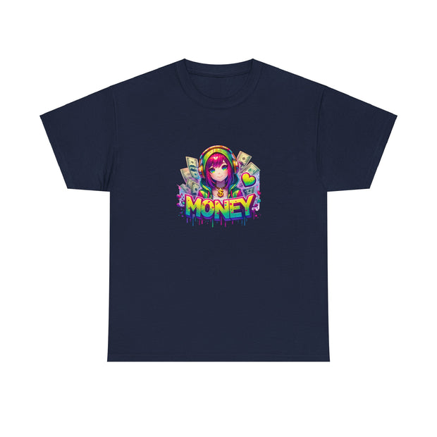 Graffiti Anime Girls Unisex Heavy Cotton Tee