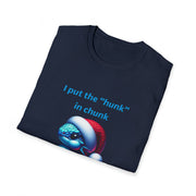 Christmas dragon Unisex Softstyle T-Shirt