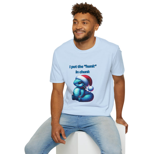 Christmas dragon Unisex Softstyle T-Shirt