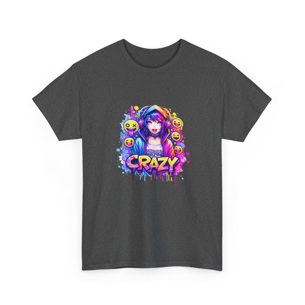 Graffiti Anime Girls Unisex Heavy Cotton Tee