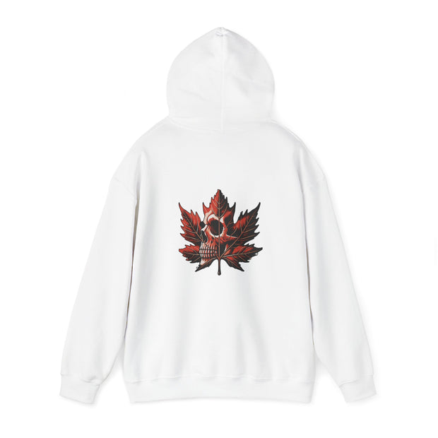 Maple Leaf Skull Unisex Heavy Blend™ Hooded Sweatshirt