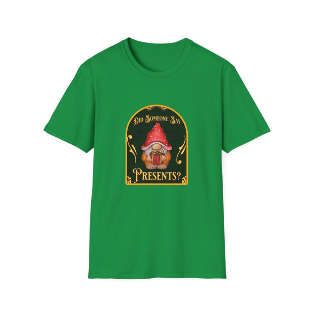 Gnome Presents Unisex Softstyle T-Shirt
