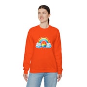 Rainbow Love Unisex Heavy Blend™ Crewneck Sweatshirt