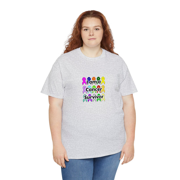 Cancer Survivor Unisex Heavy Cotton Tee