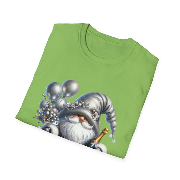 New Year Gnome Unisex Softstyle T-Shirt