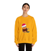 Christmas cat Unisex Heavy Blend™ Crewneck Sweatshirt