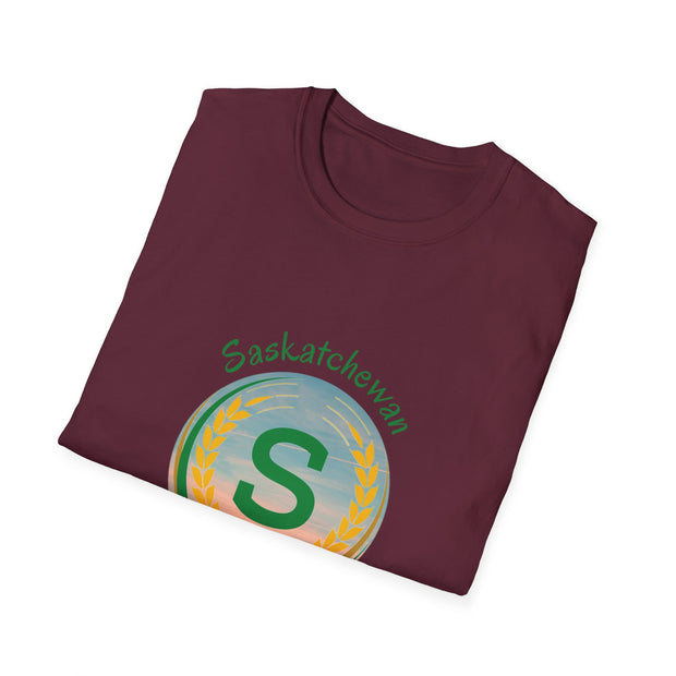 Saskatchewan Born & Raised Unisex Softstyle T-Shirt