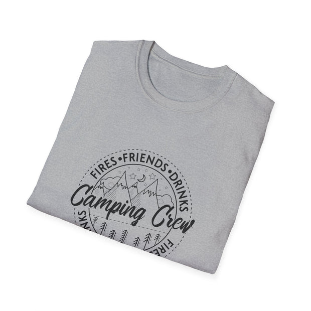 Camping Crew Unisex Softstyle T-Shirt