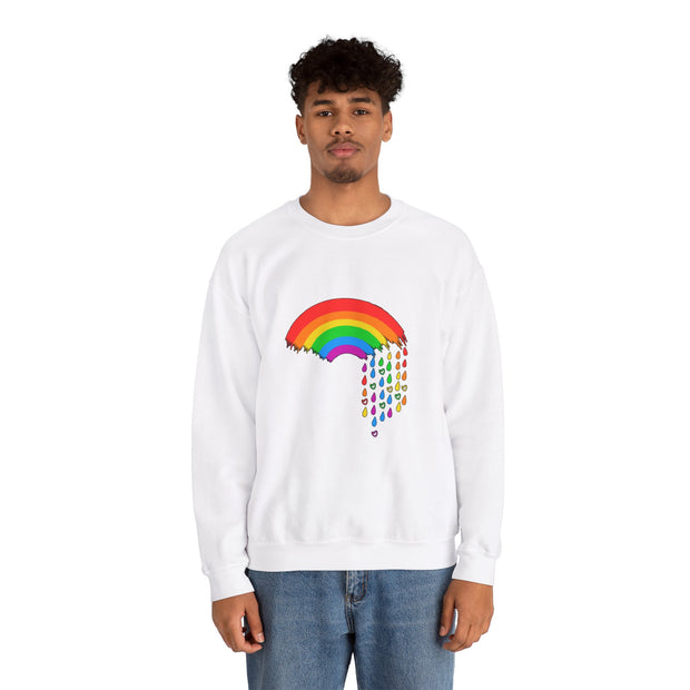 Raining Pride Unisex Heavy Blend™ Crewneck Sweatshirt