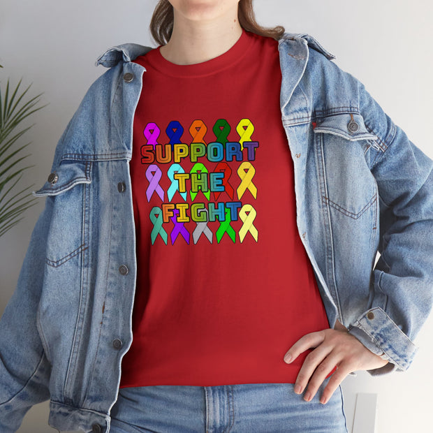 Support the Fight Unisex Heavy Cotton Tee