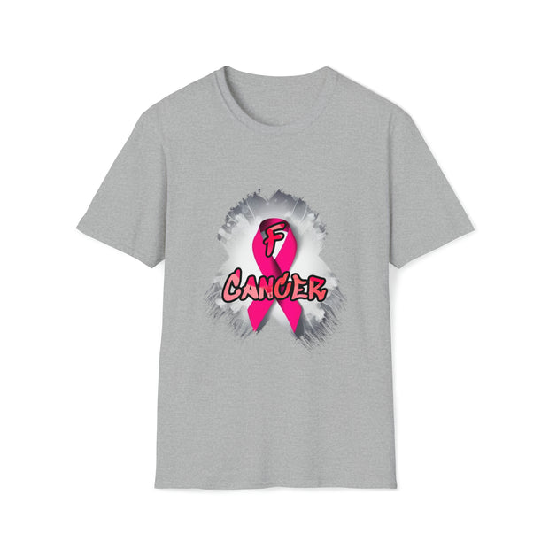 F cancer Unisex Softstyle T-Shirt