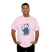 Horror Movie Cats Unisex Heavy Cotton Tee