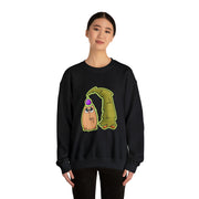 Christmas cat Unisex Heavy Blend™ Crewneck Sweatshirt