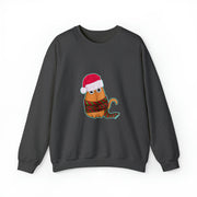 Christmas cat Unisex Heavy Blend™ Crewneck Sweatshirt