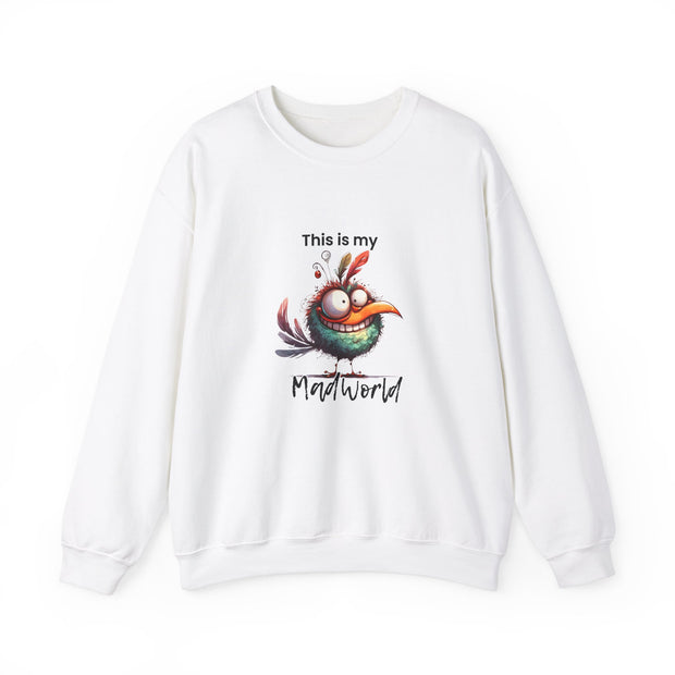 This is My Mad World Unisex Heavy Blend™ Crewneck Sweatshirt