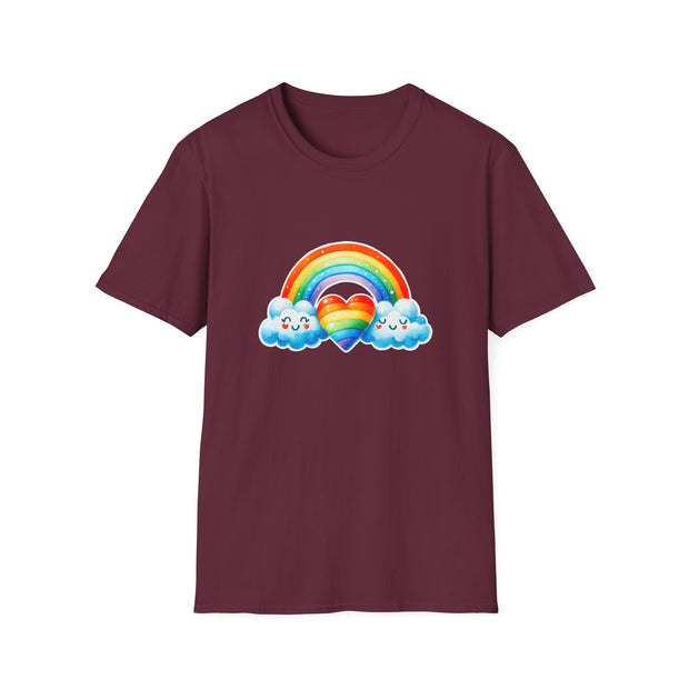 Rainbow Love Unisex Softstyle T-Shirt