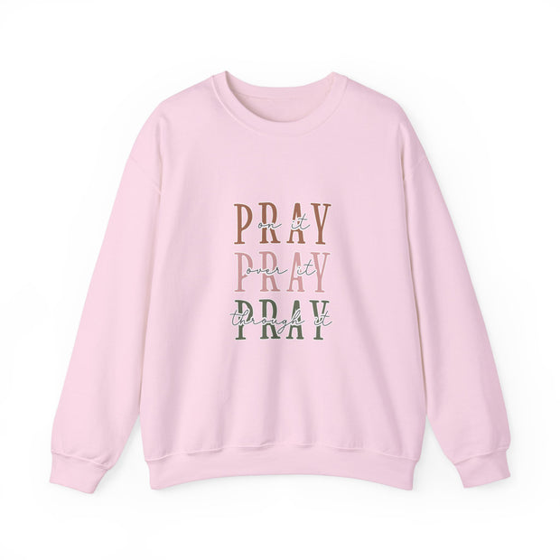 Pray Unisex Heavy Blend™ Crewneck Sweatshirt