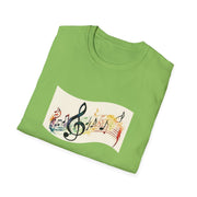 Musical Notes Unisex Softstyle T-Shirt