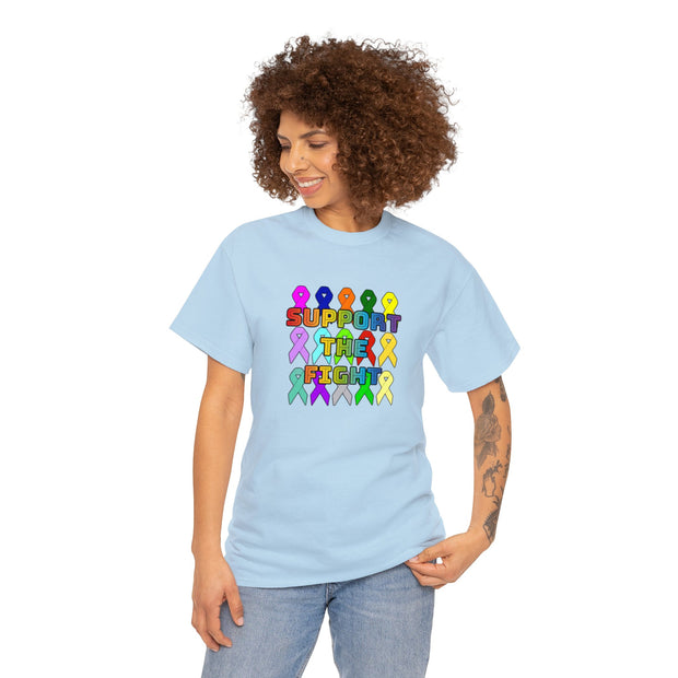 Support the Fight Unisex Heavy Cotton Tee