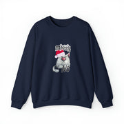 Christmas cat Unisex Heavy Blend™ Crewneck Sweatshirt